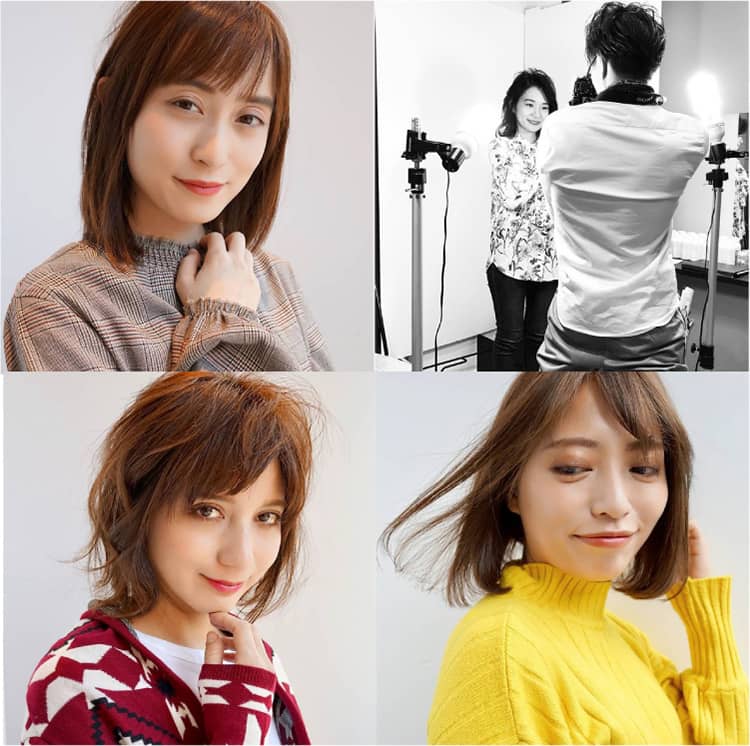 ヘアモデル撮影会イメージ